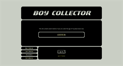 Desktop Screenshot of boycollector.net